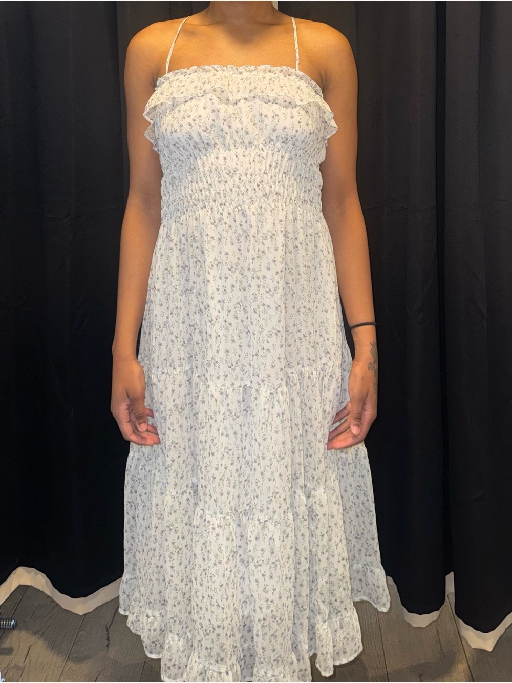 Altar'd State Floral Smocked Maxi Dress - Size M - Cottagecore Dream